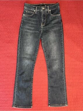 Veronica Beard Carly Kick Flare High Rise - Zion Med Dark Blue Wash Size 26x26